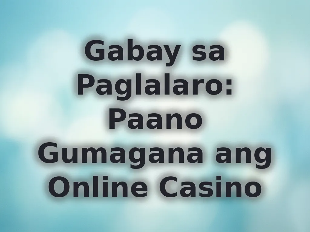 Gabay sa Paglalaro